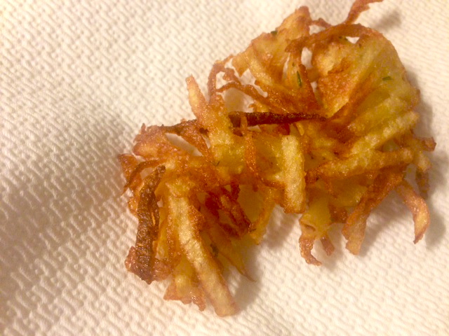 Frittelle di patate croccanti