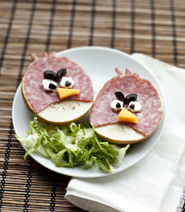 Angry Food Art - pane e salame