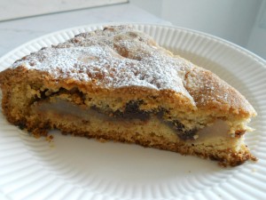 torta di pere cioccolato amaretti