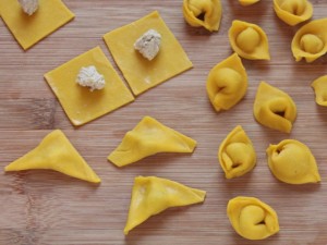 Chiudere i tortellini